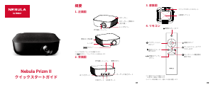 説明書 ネビュラ D2240 Prizm II プロジェクター