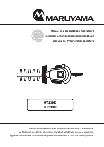 Mode d’emploi Maruyama HT239DL Taille-haies