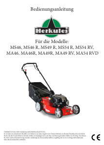 Bedienungsanleitung Herkules MS 46 R Rasenmäher