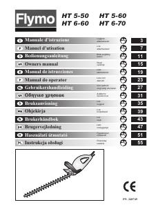 Mode d’emploi Flymo HT5-50 Taille-haies