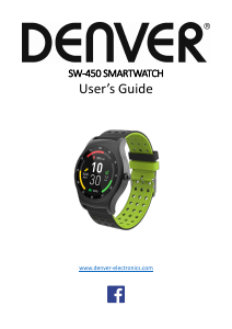 Handleiding Denver SW-450 Smartwatch