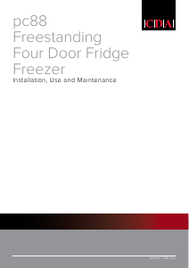 Manual CDA PC88 Fridge-Freezer