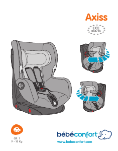 Rokasgrāmata Bébé Confort Axiss Automašīnas sēdeklis
