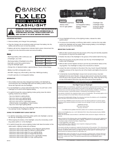 Manual Barska BA12196 Flashlight