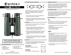 Handleiding Barska AB12802 Verrekijker