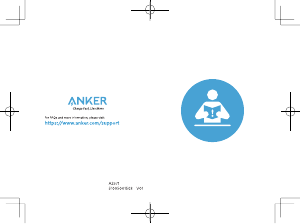 사용 설명서 Anker B2571 PowerWave 10 Dual Pad 무선 충전기