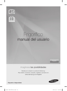 Manual de uso Samsung RT38FDAADSA Frigorífico combinado