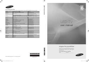 Manual Samsung UE40C6530UW LED Television