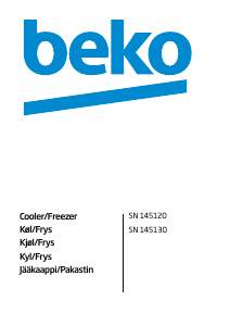 Bruksanvisning BEKO SN 145130 Kylskåp