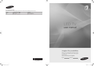 Handleiding Samsung UE46B7000WW LED televisie