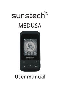 Mode d’emploi Sunstech MEDUSA Lecteur Mp3