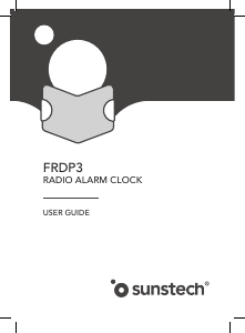 Handleiding Sunstech FRDP3 Wekkerradio