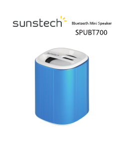 Manual Sunstech SPUBT700 Altifalante
