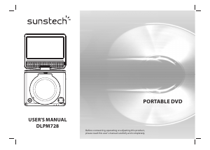 Mode d’emploi Sunstech DLPM728 Lecteur DVD