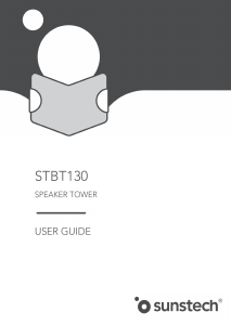 Mode d’emploi Sunstech STBT130 Haut-parleur