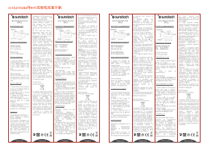 Mode d’emploi Sunstech RPC5 Radio