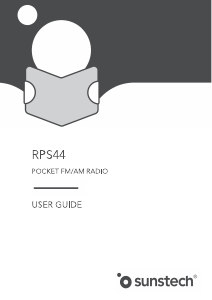 Mode d’emploi Sunstech RPS44 Radio