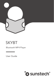 Mode d’emploi Sunstech SKYBT Lecteur Mp3