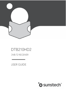 Handleiding Sunstech DTB210HD2 Digitale ontvanger