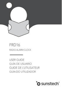 Manual Sunstech FRD16 Alarm Clock Radio
