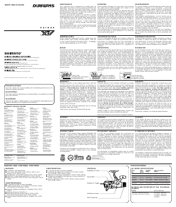 Manual de uso Shimano AX 2000 Carrete de pesca