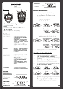 Bedienungsanleitung Sinar ST-11 Stoppuhr