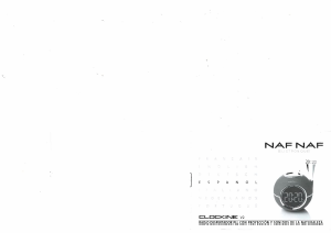 Manual de uso Nafnaf DNI013 Clockine V2 Radiodespertador