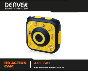 Manuale Denver ACT-1303 Action camera