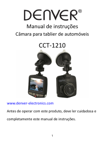 Manual Denver CCT-1210 Câmara desportiva