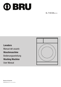 Manual BRU EL 7120 DA+++ Washing Machine