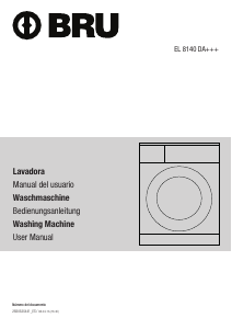 Bedienungsanleitung BRU EL 8140 DA+++ Waschmaschine