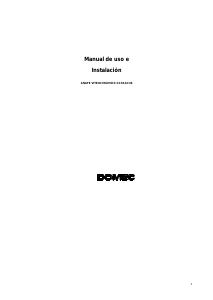 Manual de uso Domec GC66 Placa