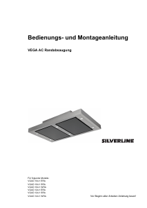 Bedienungsanleitung Silverline VGUD 124.1 ERA Vega AC Randabsaugung Dunstabzugshaube