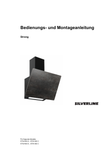 Bedienungsanleitung Silverline STW 600 C Strong Dunstabzugshaube