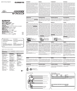 Mode d’emploi Shimano Citica 100DSV Moulinet de pêche