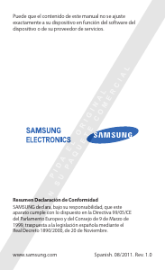 Manual de uso Samsung GT-C6712 Star II Duos Teléfono móvil