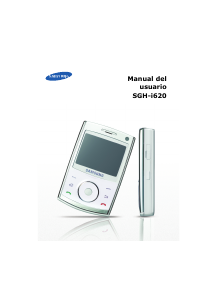 Manual de uso Samsung SGH-I620V Teléfono móvil