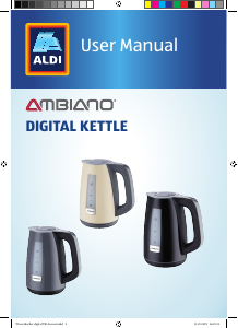 Manual Ambiano GT-WKe-04-UK Kettle