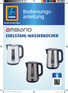 Bedienungsanleitung Ambiano GT-WKeds-06 Wasserkocher