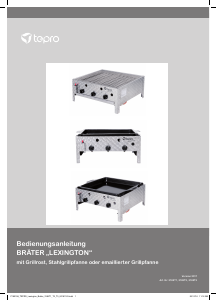 Bedienungsanleitung Tepro 3183T3 Lexington Barbecue
