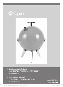 Manual Tepro 1097N Crystal Barbecue