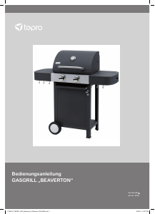Bedienungsanleitung Tepro 3165 Beaverton Barbecue