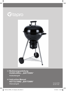 Manual Tepro 1137 Baytown Barbecue