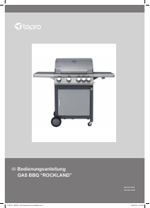 Bedienungsanleitung Tepro 3169 Rockland Barbecue
