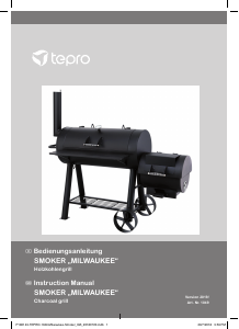 Manual Tepro 1049 Milwaukee Barbecue