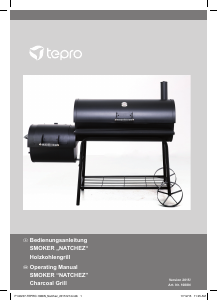 Manual Tepro 1088N Natchez Barbecue