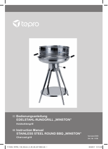 Handleiding Tepro 1138 Winston Barbecue