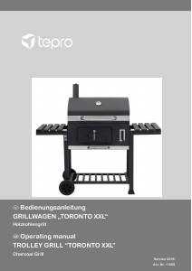 Manual Tepro 1165 Toronto XXL Barbecue