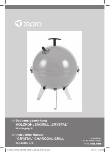 Manual Tepro 1108N Crystal Barbecue