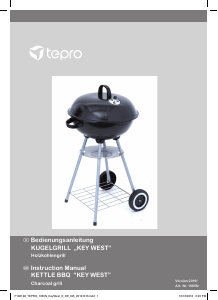 Manual Tepro 1065N Key West Barbecue